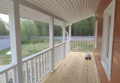 Фото со стройплощадок - Каркасный дом7,5х12 м.