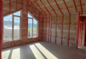 Фото со стройплощадок - Каркасный дом 8,5х13 м.