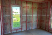 Фото со стройплощадок - Каркасный дом 8,5х13 м.