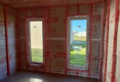 Фото со стройплощадок - Каркасный дом 8,5х13 м.