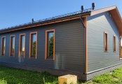 Фото со стройплощадок - Каркасный дом 8,5х13 м.