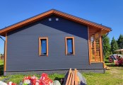 Фото со стройплощадок - Каркасный дом 8,5х13 м.