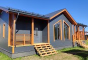 Фото со стройплощадок - Каркасный дом 8,5х13 м.