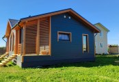 Фото со стройплощадок - Каркасный дом 8,5х13 м.
