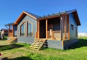Фото со стройплощадок - Каркасный дом 8,5х13 м.