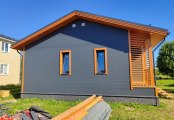 Фото со стройплощадок - Каркасный дом 8,5х13 м.