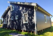 Фото со стройплощадок - Каркасный дом 9х12 м.