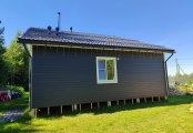 Фото со стройплощадок - Каркасный дом 9х12 м.