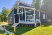 Фото со стройплощадок - Каркасный дом 9х12 м.