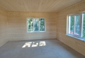 Фото со стройплощадок - Каркасный дом 9х12 м.