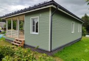 Фото со стройплощадок - Каркасный дом 8,5х12 м.