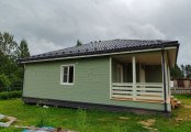 Фото со стройплощадок - Каркасный дом 8,5х12 м.