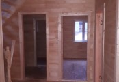 Фото со стройплощадок - Каркасный дом 8.5х9 м