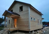 Фото со стройплощадок - Дом по проекту Д-126