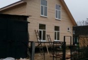 Фото со стройплощадок - Каркасный дом 8х8.5 м
