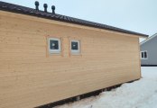 Фото со стройплощадок - Каркасный дом 12х10 м.