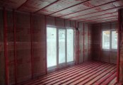 Фото со стройплощадок - Каркасный дом 7,5х12 м. 