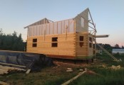 Фото со стройплощадок - Дом по проекту Д-126