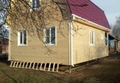 Фото со стройплощадок - Дом по проекту К-34
