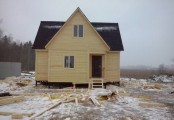 Фото со стройплощадок - Дом по проекту Д-2