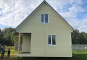 Фото со стройплощадок - Дом по проекту К-40