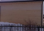Фото со стройплощадок - Дом из бруса 8х9 м.