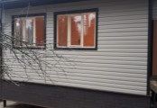 Фото со стройплощадок - Каркасный дом 8.5х9 м