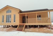 Фото со стройплощадок - Каркасный дом 12х10 м.