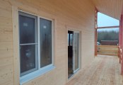 Фото со стройплощадок - Каркасный дом 10х10 м.