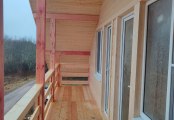 Фото со стройплощадок - Каркасный дом 10х10 м.