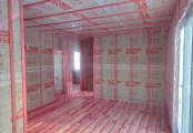 Фото со стройплощадок - Каркасный дом 7,5х12 м. 