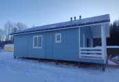 Фото со стройплощадок - Каркасный дом 7,5х12 м. 