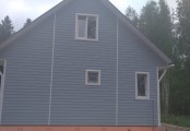 Фото со стройплощадок - Каркасный дом 7х8 м.