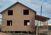 Фото со стройплощадок - Каркасный дом 8,5х8,5 м.