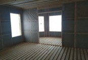 Фото со стройплощадок - Каркасный дом 8х10 м.