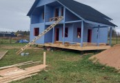 Фото со стройплощадок - Дом по проекту К-29
