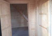 Фото со стройплощадок - Каркасный дом 6х6 м.