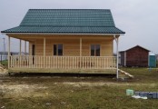Фото со стройплощадок - Дом 8x10 м.