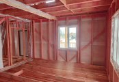Фото со стройплощадок - Каркасный дом 8х11 м.
