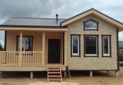 Фото со стройплощадок - Каркасный дом 8,5х9 м.