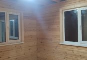 Фото со стройплощадок - Дом из бруса 8,5х11 м.