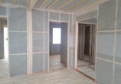 Фото со стройплощадок - Каркасный дом 8х10 м.