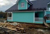 Фото со стройплощадок - Дом по проекту К-51 и баня