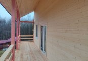 Фото со стройплощадок - Каркасный дом 10х10 м.