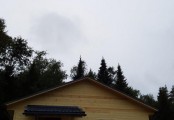Фото со стройплощадок - Каркасный дом 8х8 м.
