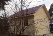 Фото со стройплощадок - Каркасный дом 6х6 м.