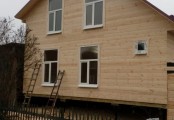 Фото со стройплощадок - Каркасный дом 8х8.5 м