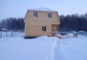 Фото со стройплощадок - Дом по проекту Д-36