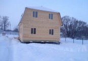 Фото со стройплощадок - Дом по проекту Д-36