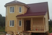 Фото со стройплощадок - Дом по проекту К-94